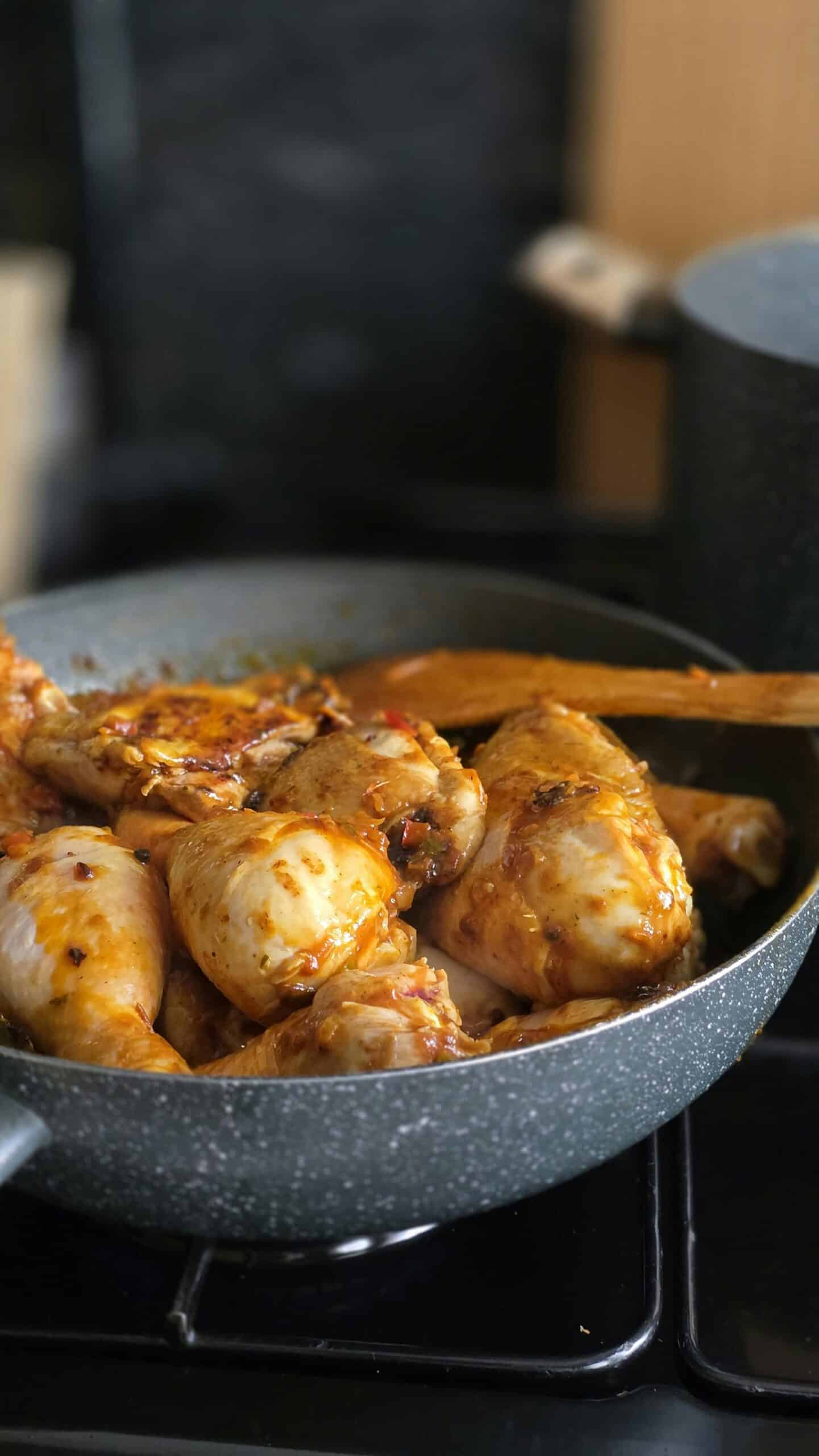 poulet tikka masala cuisson wok marinade yaourt épices indiennes
