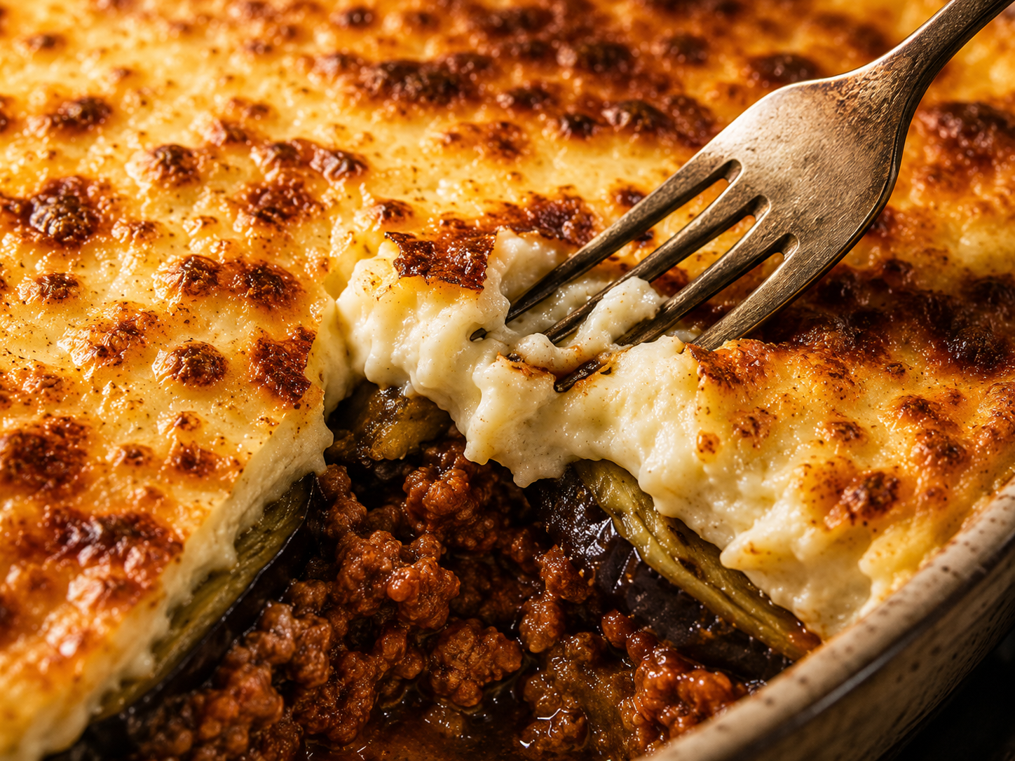moussaka grecque ingrédients aubergines cannelle origan tomates Grèce cuisine méditerranéenne