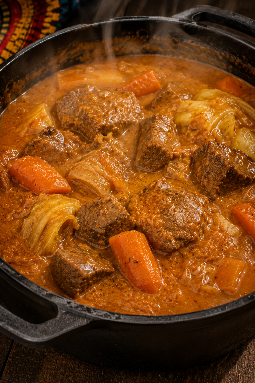mafé sénégalais ragoût pâte arachide sauce onctueuse