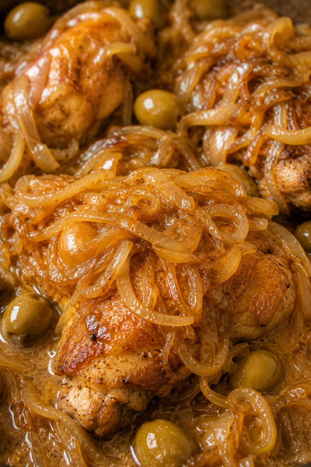 yassa poulet oignons confits dorés sauce citron sénégal