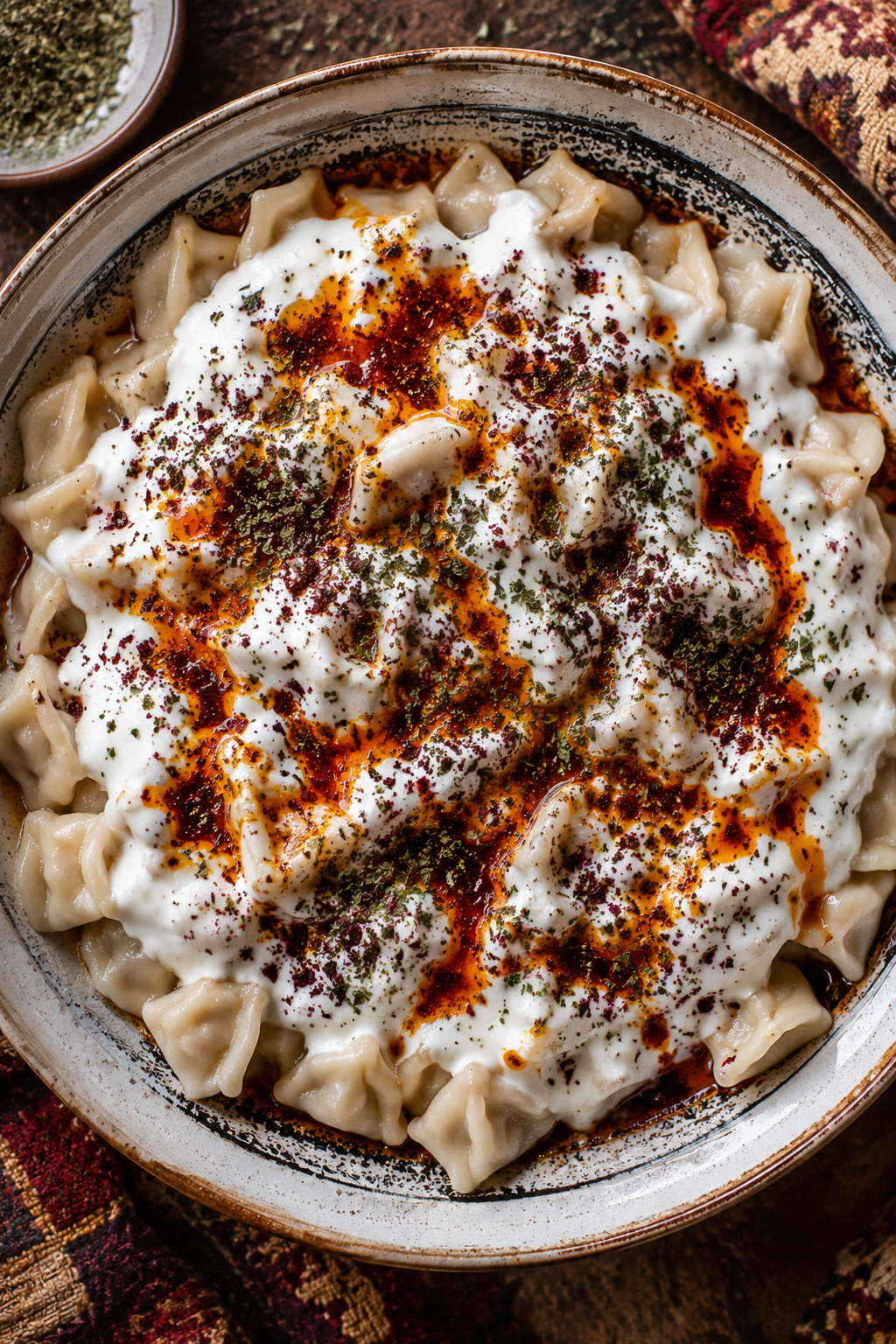recette manti turc maison raviolis anatolie yaourt beurre paprika