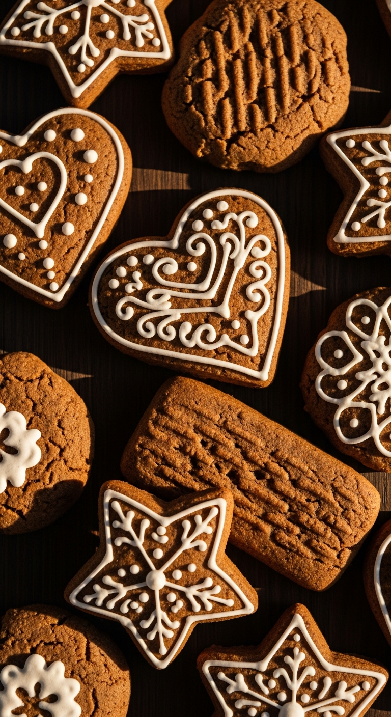 pierniki polonais pain épices glaçage blanc biscuits Toruń