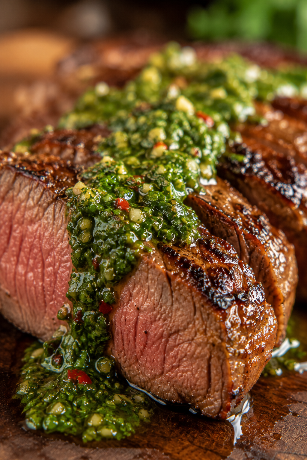 recette steak chimichurri argentin boeuf grille sauce verte persil