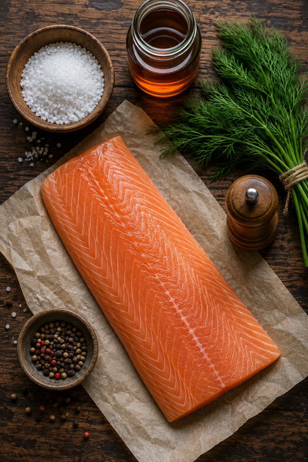 sirop erable canadien aneth frais sel gros ingredients gravlax
