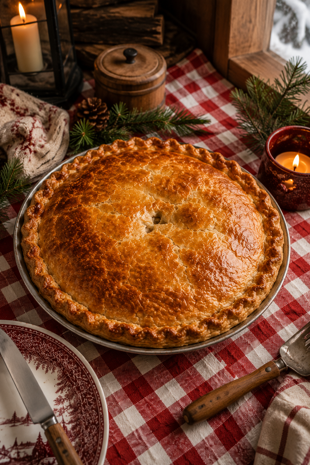 interieur tourtiere lac-saint-jean farce viandes pommes de terre