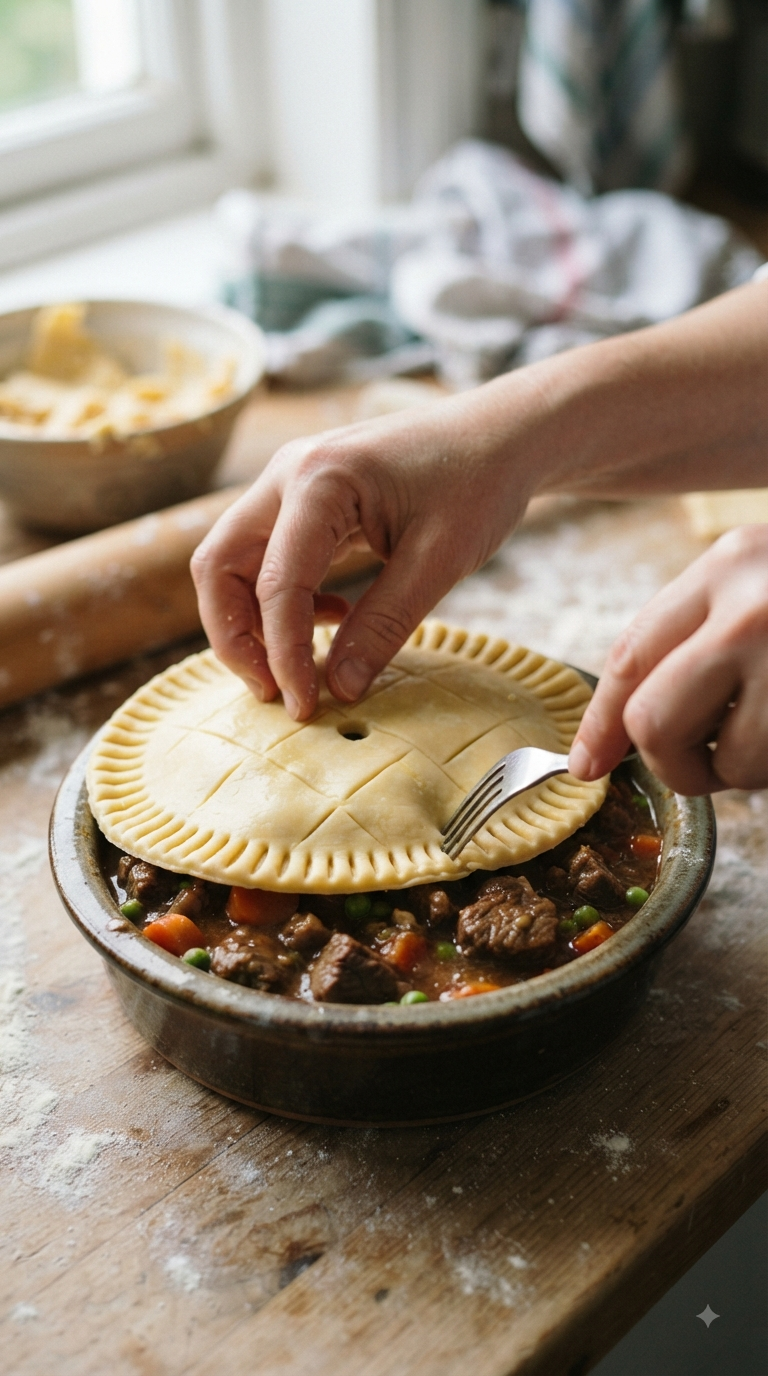 Mains roulant la pâte en petites boules
