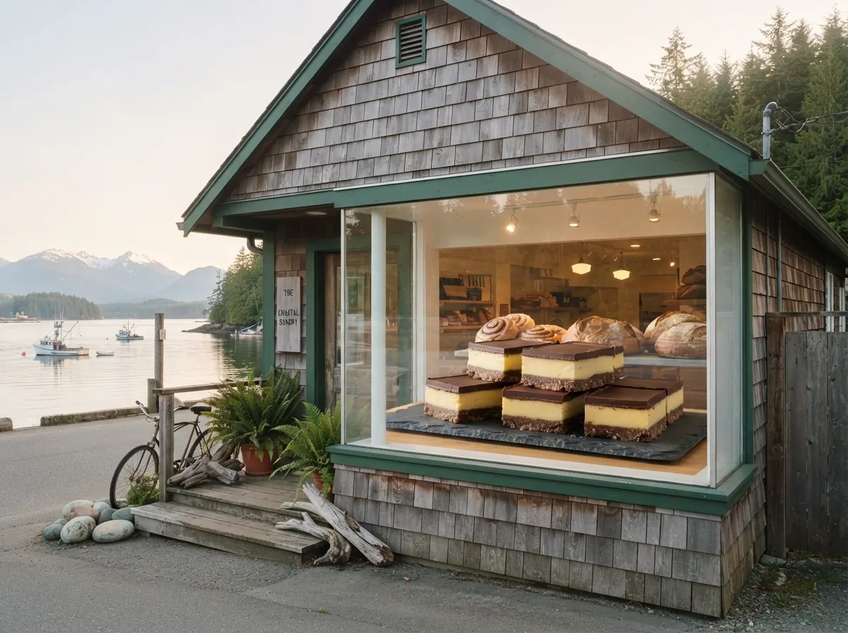 Ville de Nanaimo en Colombie-Britannique au bord de l’eau