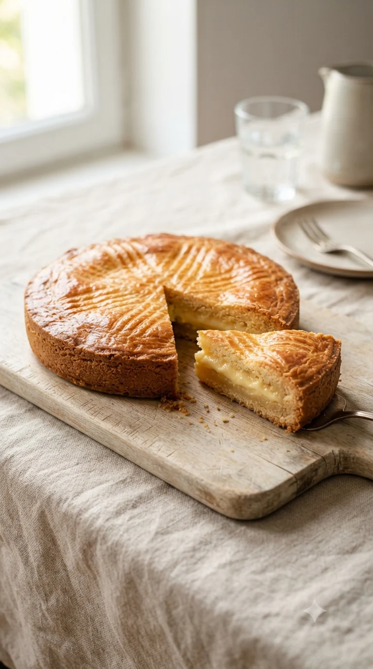 Gros plan sur gâteau basque, plat traditionnel du Pays basque