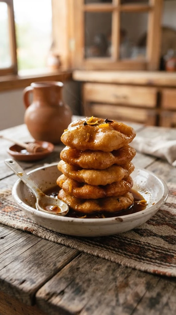Sopaipillas Chiliennes, présentation finale fidèle à la spécialité