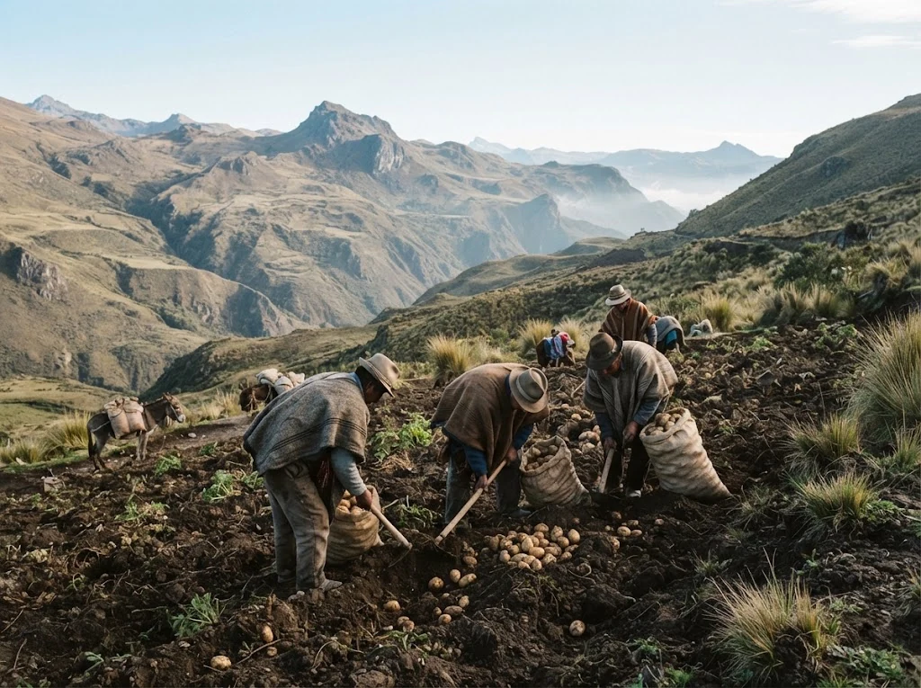 Contexte culinaire de Équateur autour de Llapingachos Équatoriens