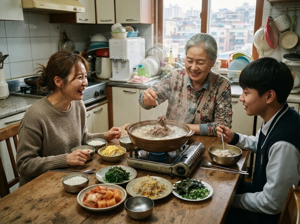 Contexte culturel coréen autour du tteokguk et de Seollal