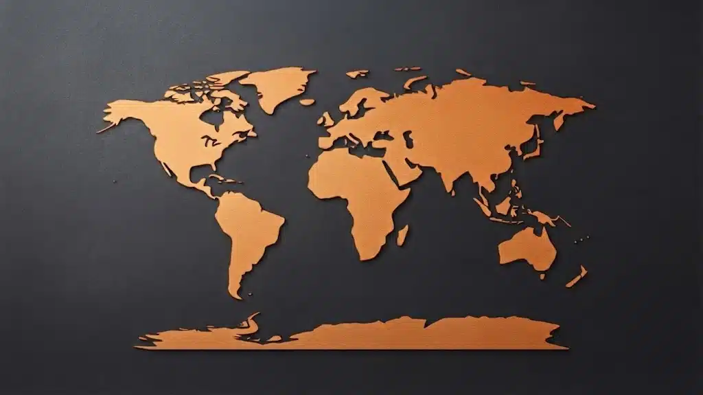 Carte du monde des cuisines explorées par Bonnes Recettes du Monde