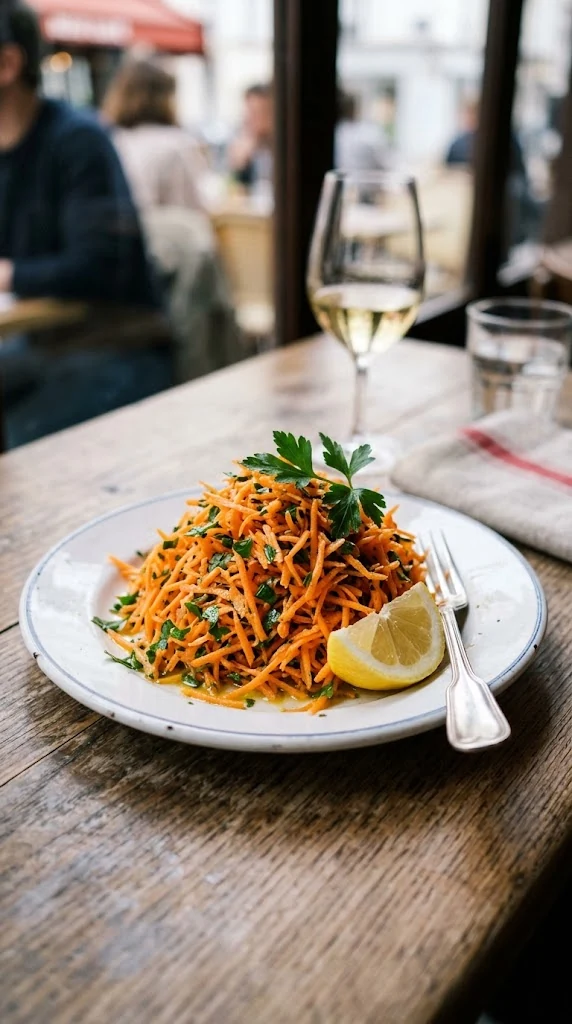 CAROTTES RÂPÉES À LA FRANÇAISE
